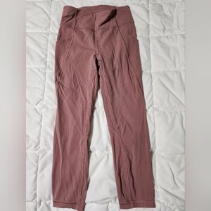 Lululemon Red Dust Leggings